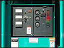 Control panel on reconditioned Onan generator